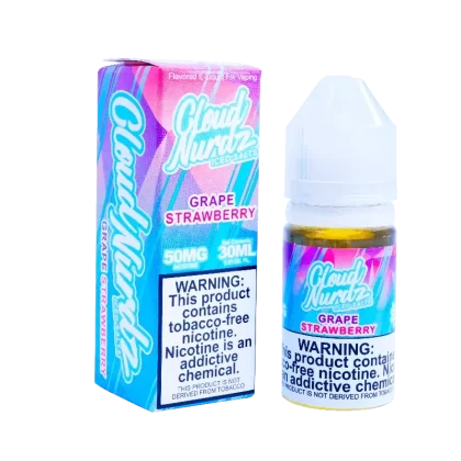 Grape Strawberry ICED TFN Salt Nic by Cloud Nurdz (30ml)(ON SALE)