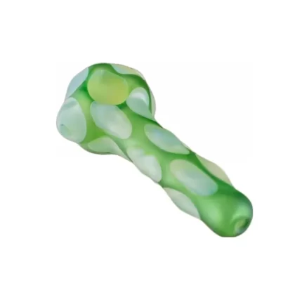 Frosted Bumpy Spoon Pipe – 4.5in