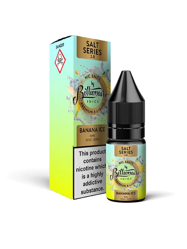 Billionaire Juice Banana Ice Nic Salt E-Liquid - 20mg