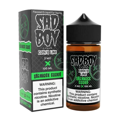 SADBOY E-Liquid - Shamrock Cookie 100ML - Cookie Line Series - 0MG