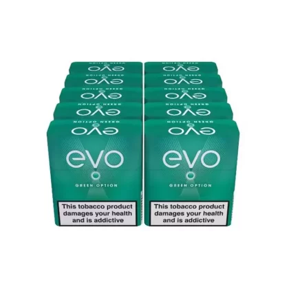 Ploom Evo Green Option Crushball Tobacco Sticks – 10 Packs (200 sticks)