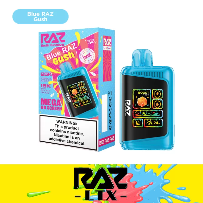 RAZ LTX 25K "Gush Edition" Puff Disposable Device – 25000 Puffs - Image 2