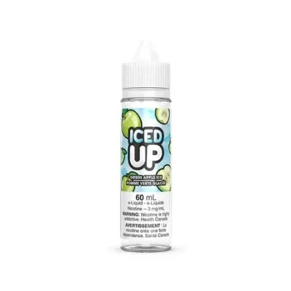 Green Apple Ice E-Liquid – ICED UP – 60 ML