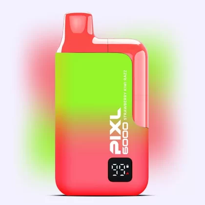 Strawberry Kiwi Razz Pixl 6000 Disposable
