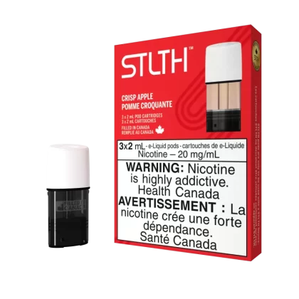 STLTH Pod Pack - Crisp Apple - 20 mg/mL (wholeseller) (SK) - Excise FED
