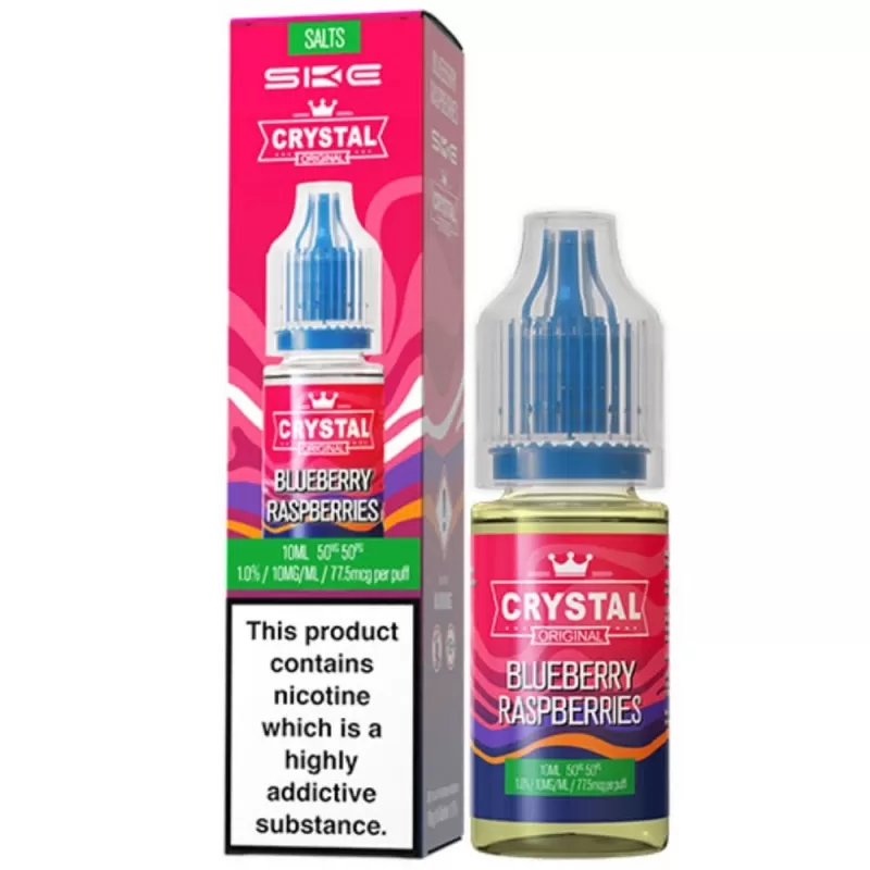 Blueberry Raspberries Nic Salt E-Liquid Original Series by SKE Crystal (10ml) - 20mg