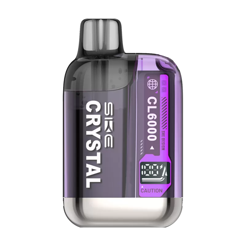 SKE Crystal CL6000 Big Puff Vape - Blue Razz Lemonade - Ecigwizard - Image 3