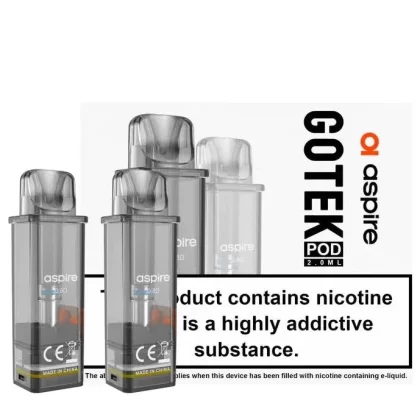 Aspire Gotek Replacement Pods - 0.6ohm (4.5ml), 0.6ohm 2ml