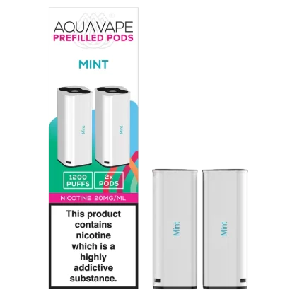 Mint Aquavape 2in1 Pods - 20mg - Vape Product (582453)