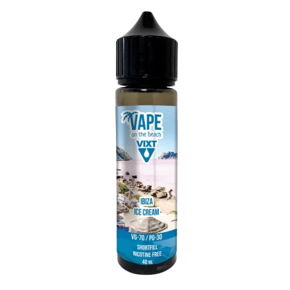 Vixt Beach Ibiza Ice Cream 40ml – vape juice utan nikotin - Vixt / No / 40ml / 30/70