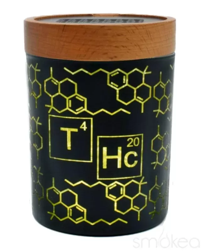 V Syndicate “THC Elemental Yellow” SmartStash Jar