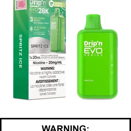 Spritz Ice Drip’n EVO 28K Disposable Vape