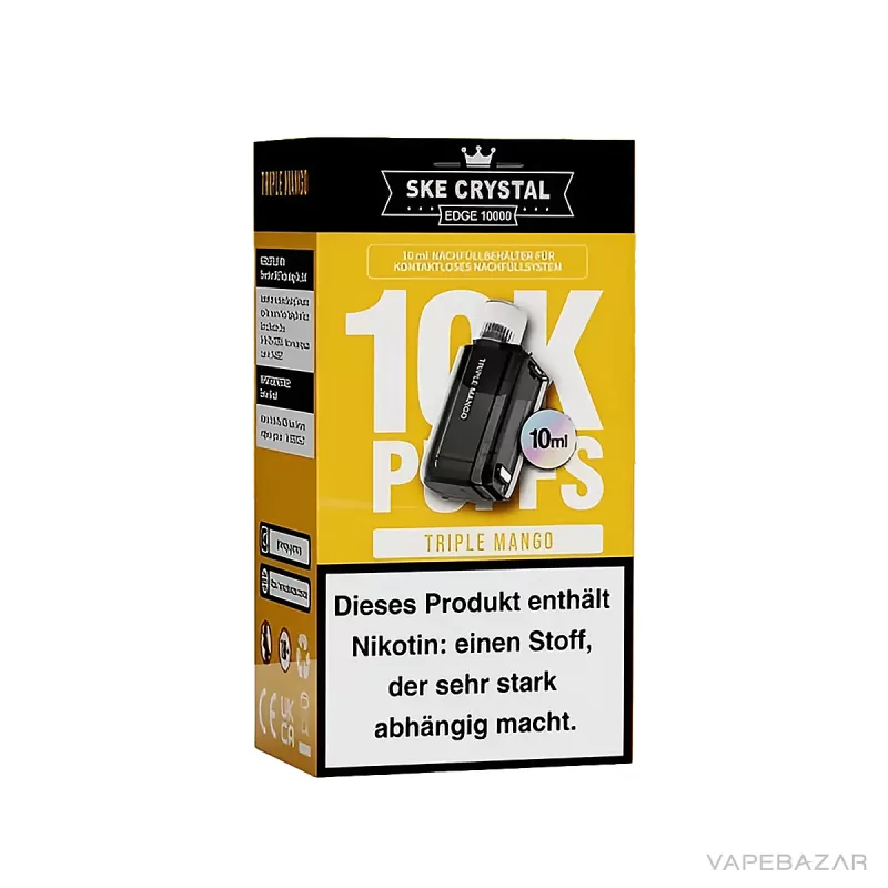 SKE Crystal Edge 10k – Triple Mango - 20mg/ml - Image 3