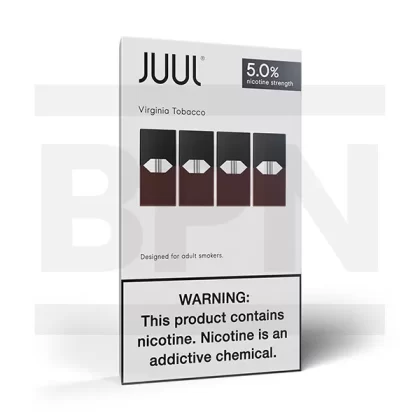 JUUL Virginia Tobacco Pods 5% – 4 Pack