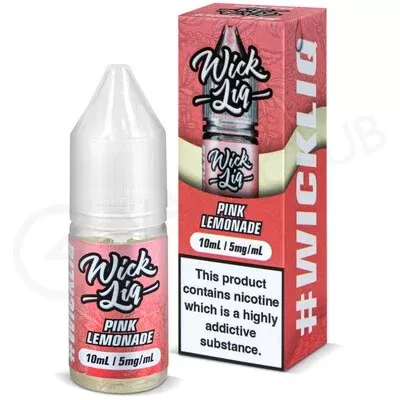 Pink Lemonade Nic Salt E-Liquid by Wick Liq Bar Juice