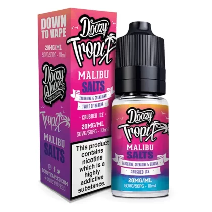 Doozy Tropix Malibu Nic Salt E-Liquid - Vape Product, Vape Product