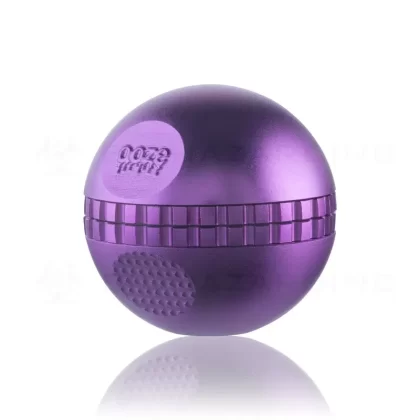 OOZE® Herb Grinder | 4 Piece Saturn Globe Purple | 2″ / 50mm – Aluminum