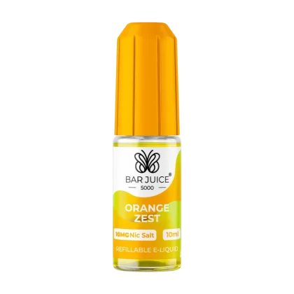 Orange Zest Nic Salt by Bar Juice 5000 - 5mg - Vape Product (7E8CBC)