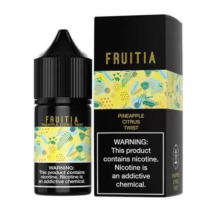 Pineapple Citrus Twist Fruitia by Fresh Farms Salt 30mL - 50MG