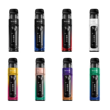 SMOK RPM C 50W Pod System Kit - Green Blue, Matte White (4B643B)