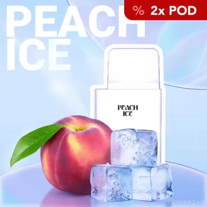 La Fume Cuatro – Peach Ice – Prefilled Liquid Pod – 2er Pack - Propylenglykol / Glycerin / Nikotin-Benzoat / 2-isopropyl-N,2,3 -trimethylbutyramide / La Fume / 20mg/ml