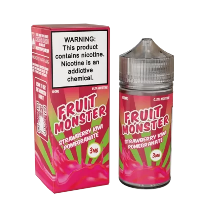 Fruit Monster - Strawberry Kiwi Pomegranate - 100ML E-Liquid - 6MG