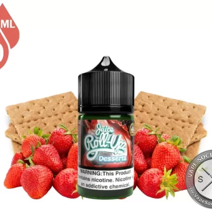 Strawberry Graham by Juice Roll Upz Dessertz Salts 30ml