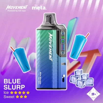 Lost Vape Movement LV 18K Disposable Vape – Blue Slurp