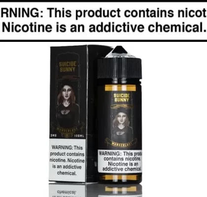 Wanderlust (Vanilla Cake) by Suicide Bunny E-Liquid 120ml - Vape Product, Vape Product