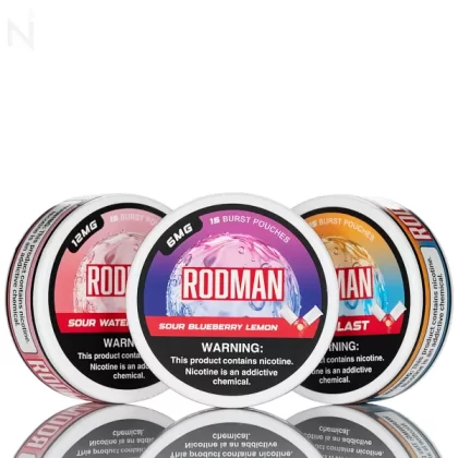 Rodman Sour Burst Nicotine Pouches - 15ct - Sour Mango 12mg