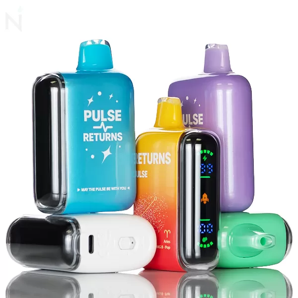 Pulse Returns 15000 Puff Disposable Vape - Dragon melon