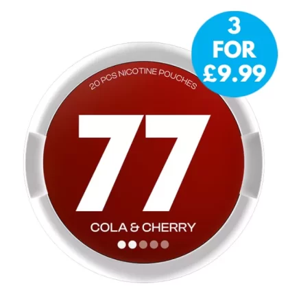 77 Ghost Nicotine Pouches 5.2mg Snus - Vape Co