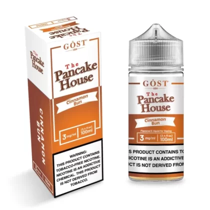 Cinnamon Bun by GOST The Pancake House Series 100mL - Vape Product, Vape Product