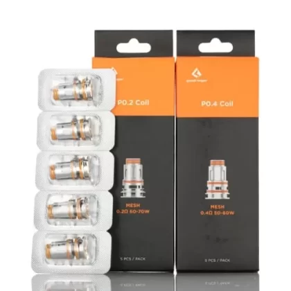 Geekvape P Replacement Coils (5-Pack) - 0.15 Ohm, 0.2 Ohm