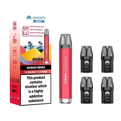 Hayati Remix 2400 4-in-1 Vape Pod Kit