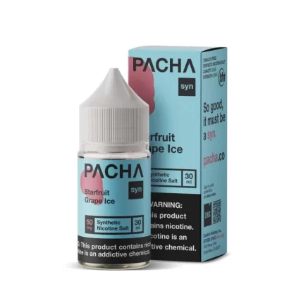 Pacha Syn Salt E-Liquid 30ml - Kiwi Guava Passionfruit / 50mg