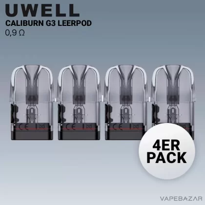 UWELL Caliburn G3 Refillable Pods – 0,9 Ohm - Vape Product