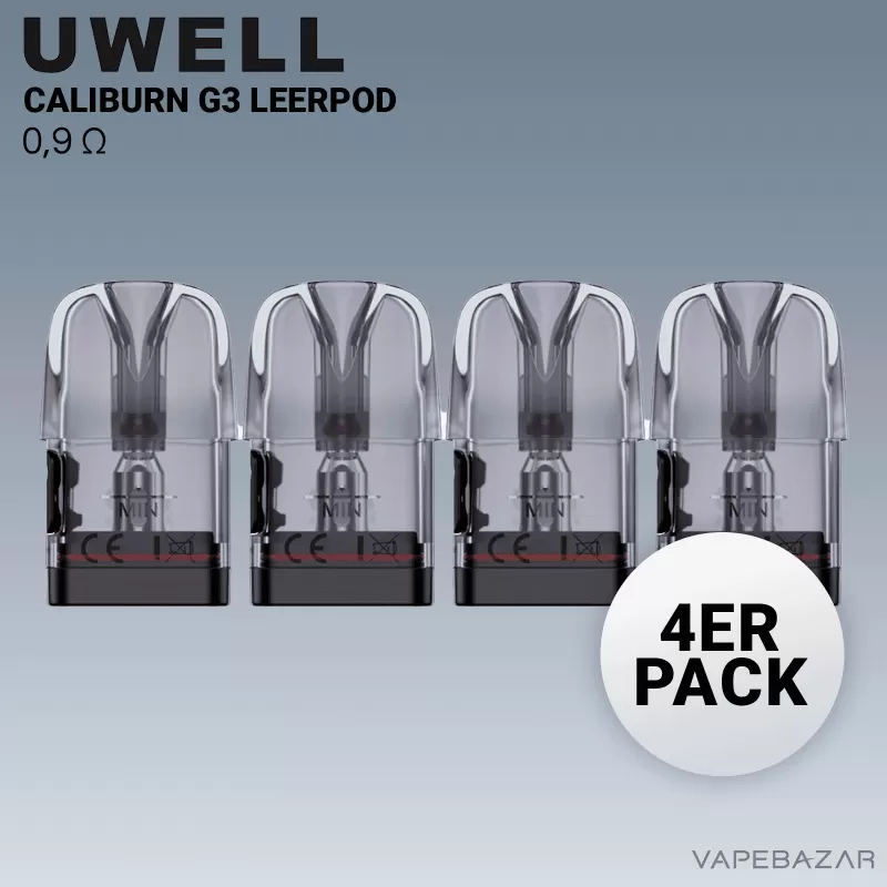 UWELL Caliburn G3 Refillable Pods – 0,9 Ohm - Vape Product