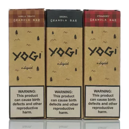 Yogi E-Liquid - No Nicotine Vape Juice - 60ml - Blueberry Granola