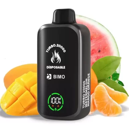 BIMO Turbo 20000 Puffs – Watermelon Mango Orange - Vape Store