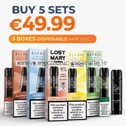 Lost Mary Tappo Prefilled Pods – Pack of 5