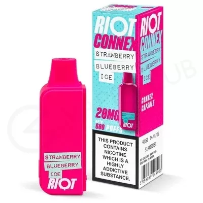 Strawberry Blueberry Ice Riot Connex Prefilled Pod