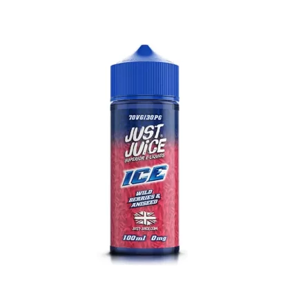 Just Juice Wild Berries & Aniseed On Ice 100ml Shortfill E-Liquid