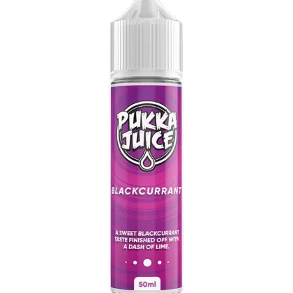 Pukka Juice Blackcurrant E Liquid 60ml - 0mg