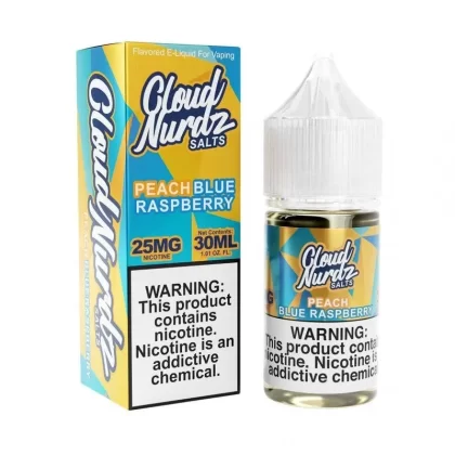 Cloud Nurdz Salts | Peach Blue Raspberry