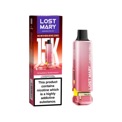 Strawberry Watermelon Lost Mary NERA15K Refill Pack - 20mg - Vape Product (BF2AA8)