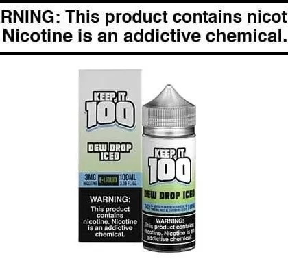 TROP DEW DROP ICED BY KEEP IT 100 100ML - Vapejuice