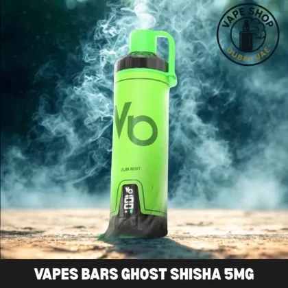 VAPES BARS Ghost Shisha 15000 Puffs 5MG Nicotine Disposable Vape in Dubai - Vape Product, FULL BOX 10 DEVICE; Blue Razz Lemonade, Cherry fiesta; Vape Product