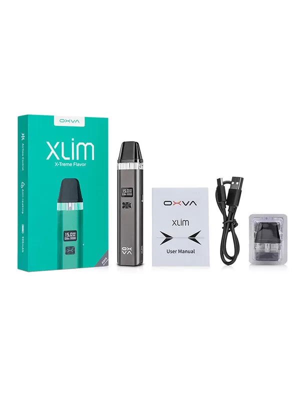 OXVA XLIM Pod Kit 25W - Silver - Image 2