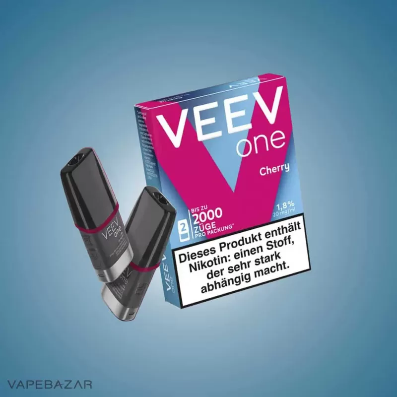 Veev One Pods – Cherry (2er Pack) - Veev / ca. 2000 insgesamt / 20mg/ml - Image 2